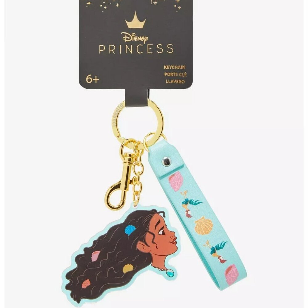 Loungefly Disney Moana Multi-Charm Keychain NWT​